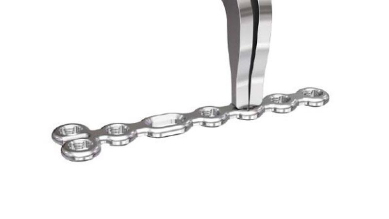 Variable Angle Locking Hand System Plate holder with plate