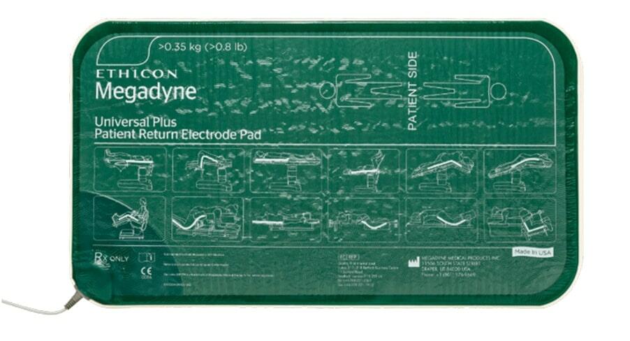 MEGADYNE MEGA SOFT prevents increased current concentration and limiting heat build-up to minimise pad site burns.