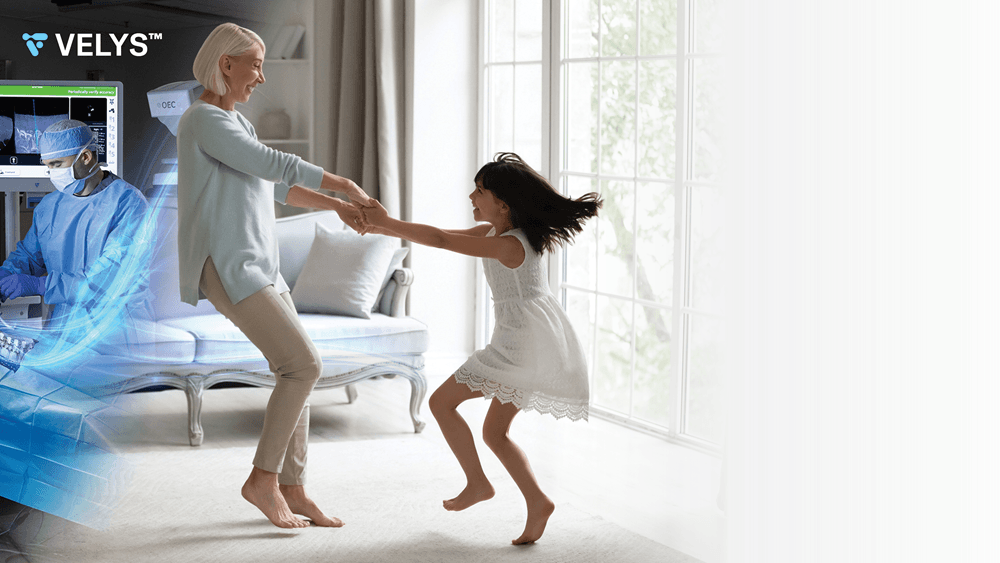grandma dancing with grandaughter