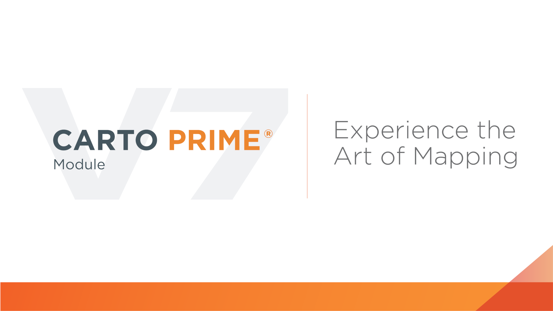 CARTO PRIME® Module hero image
